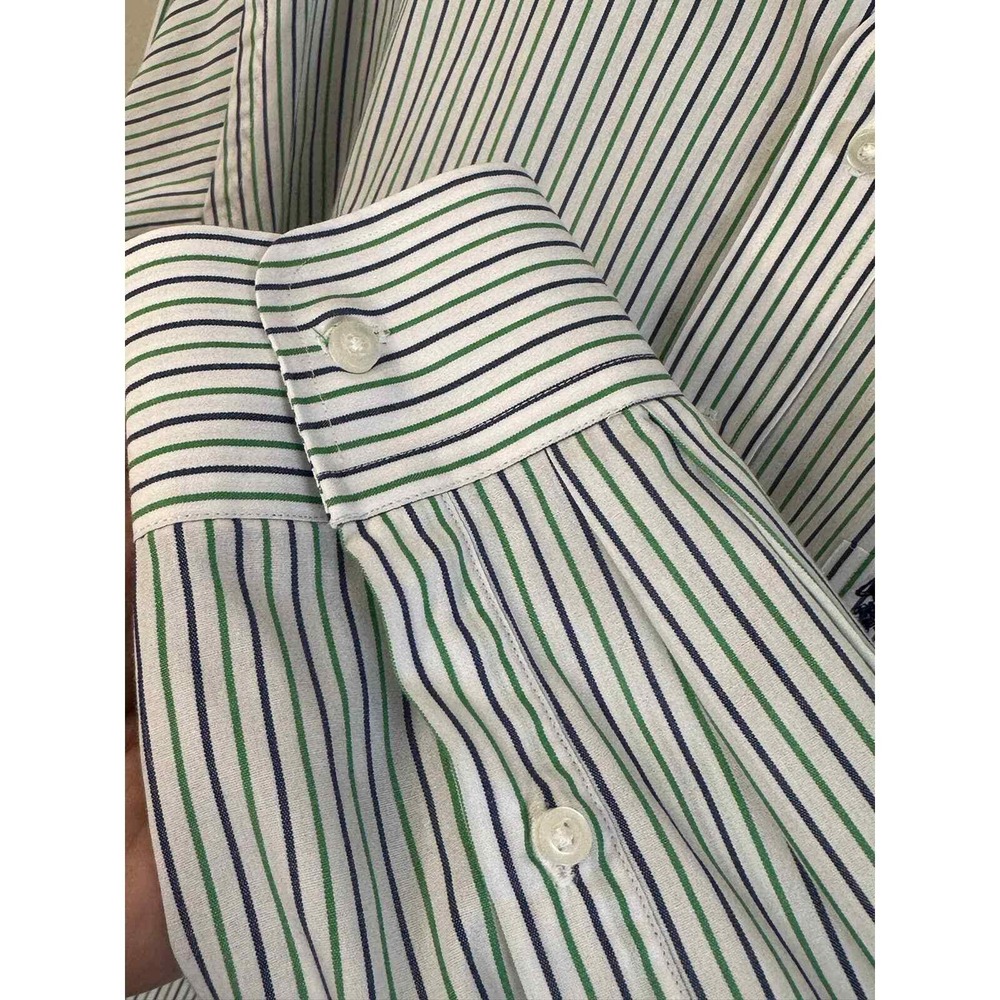 U.S. Polo Assn. XL Striped Long Sleeve Button Down Shirt Dress Casual - Picture 5 of 7